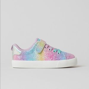 Rainbow Glitter Sneakers sz 9.5